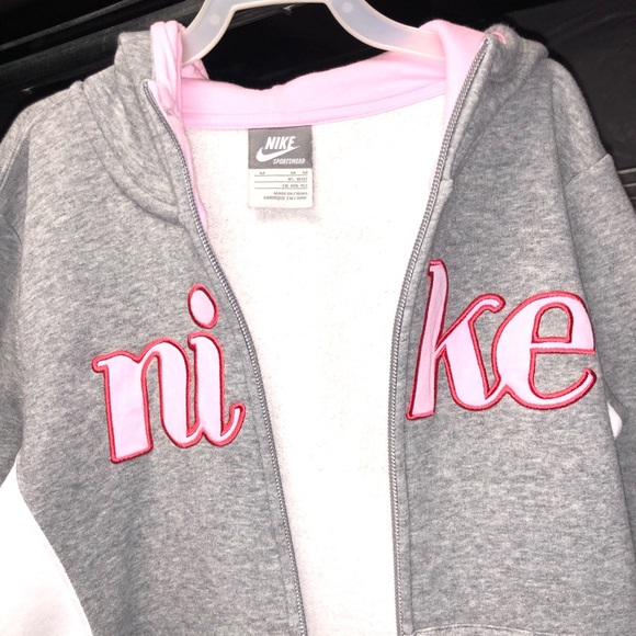 Girls Nike Zip Up Jacket - Picture 3 of 4